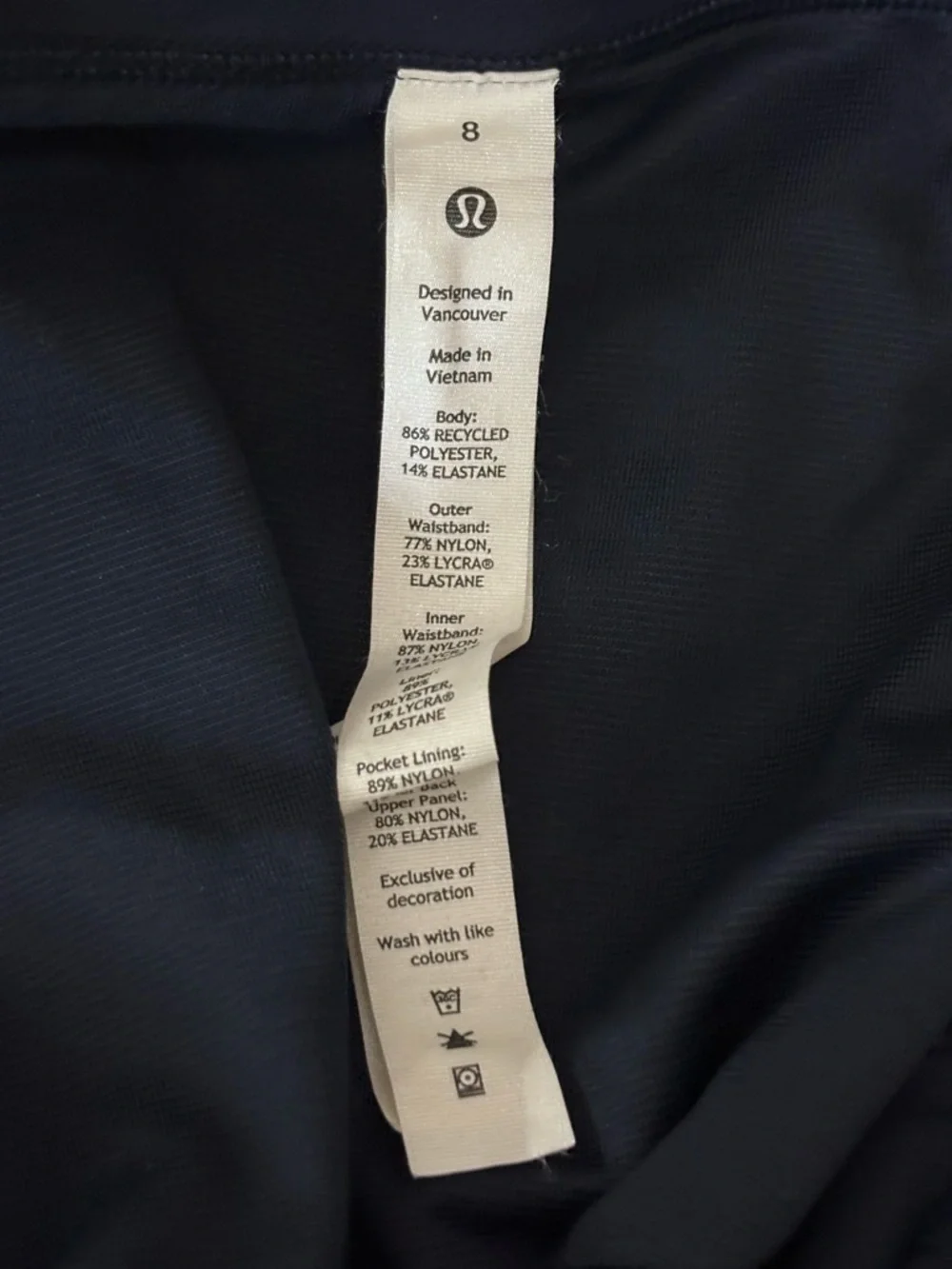 Lululemon Hotty Hot Shorts Size 6 Blue Athletic Running Lightweight